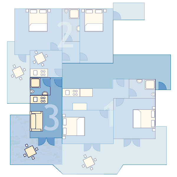 Plan apartamentu - 1 - 2S